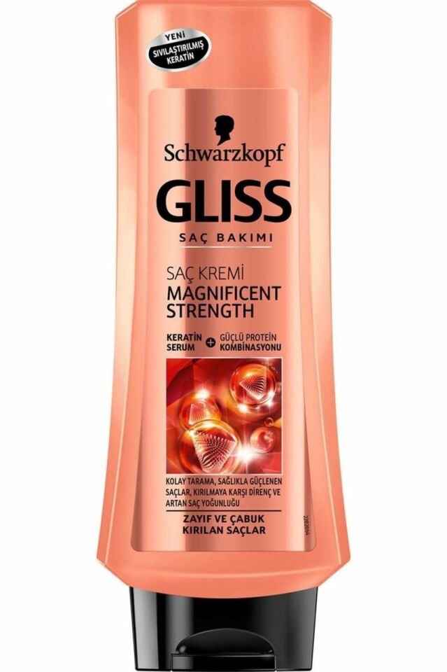 Gliss Magnificent Strenght Saç Kremi 400 ml