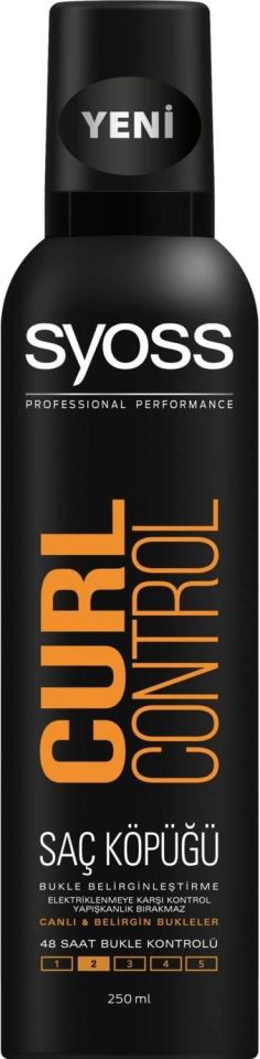 Syoss Saç Köpüğü 250 Ml Bukle Kontrolü Için No: 2