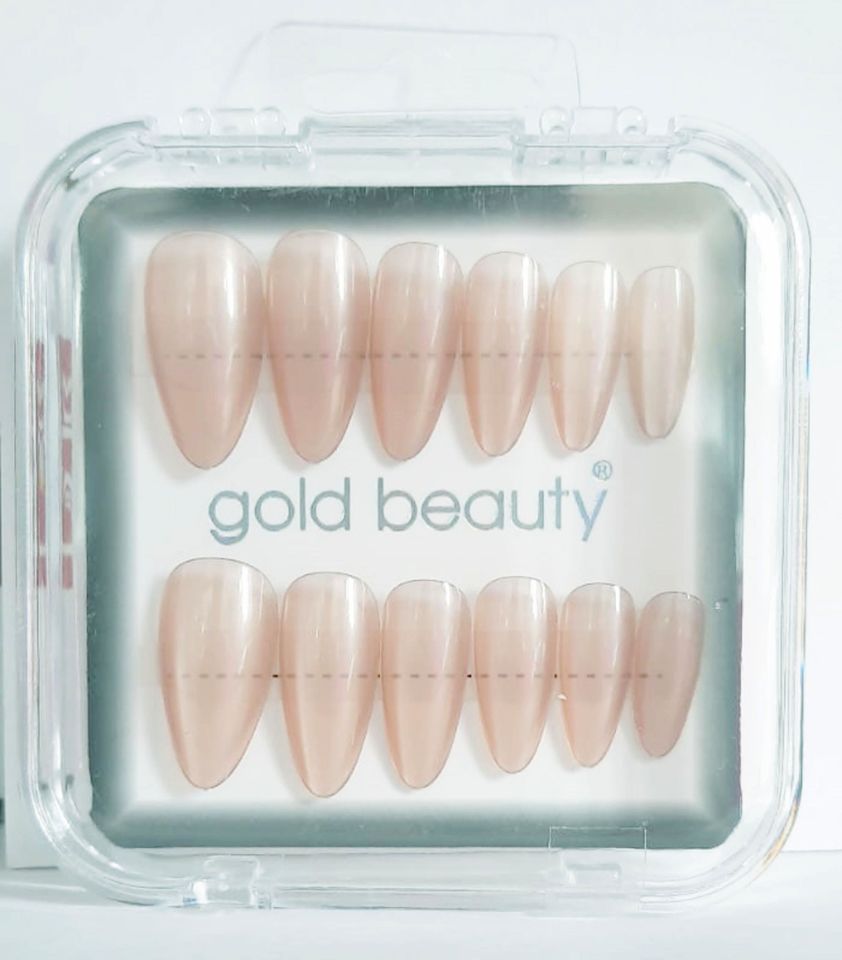 Gold Beauty Kedi Gözü Takma Tırnak 12 li EP-1527 - 11 Pudra