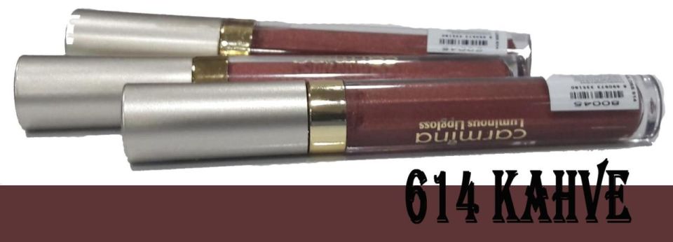 Carmina Luminous Lipgloss 614 Kahve