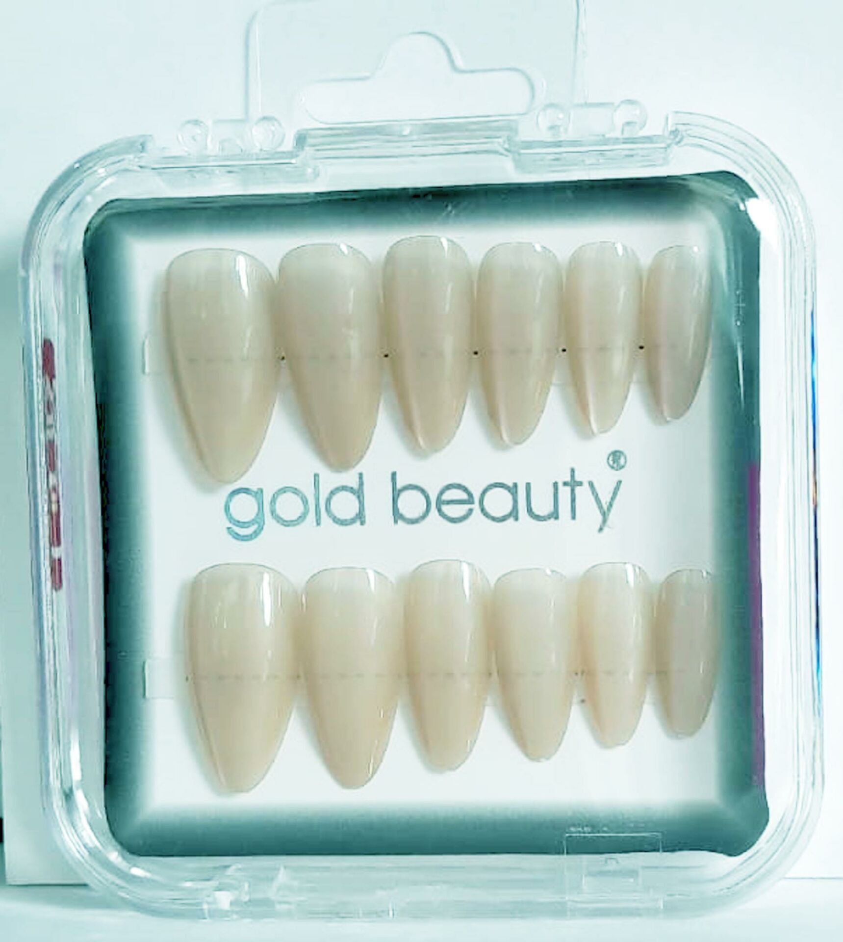 Gold Beauty Kedi Gözü Takma Tırnak 12 li EP-1527 - 29 Kırık Bej