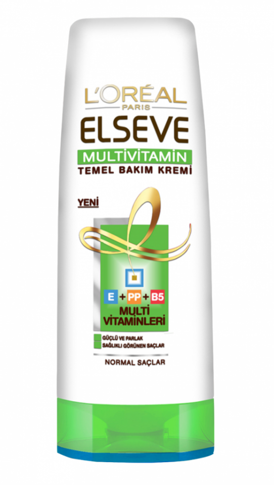 Loreal Elseve Saç Kremi 360 ml Multivitamin Temel Bakım