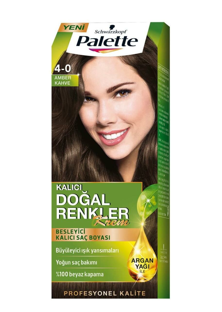Palette Natural 4.0 Kahve Kalıcı Saç Boyası