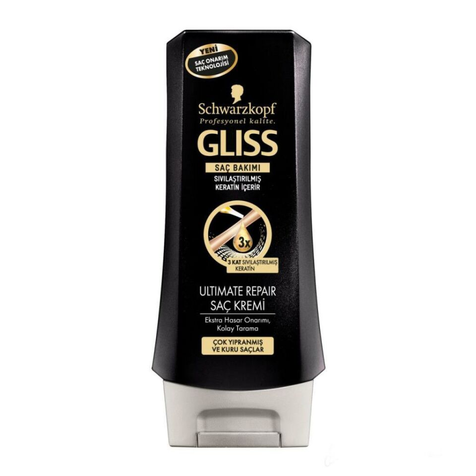 Gliss Ultimate Repair Yıpranmış Saçlar Saç Kremi 400ml