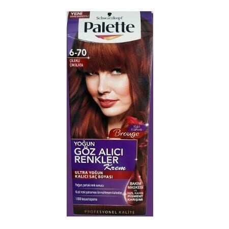 Palette 6.70 Çilekli Çikolata ICC Kalıcı Krem Boya