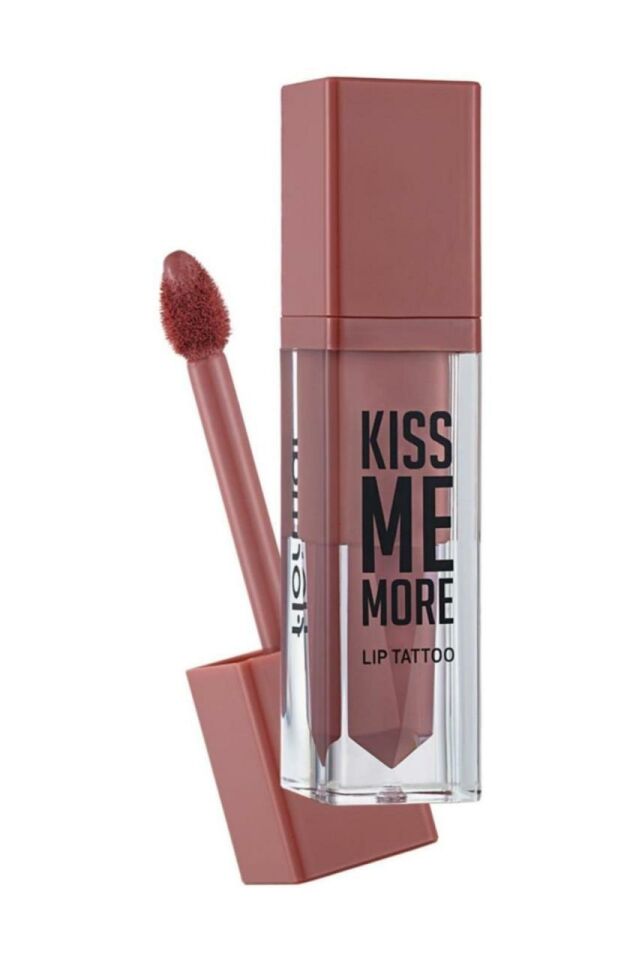 Flormar Likit Mat Ruj 04 Kiss Me More Lip Tattoo Peach