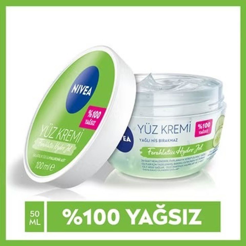 Nıvea Ferahlatıcı Hydro Jel Yüz Bakım Kremi 100 Ml