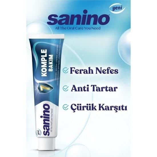 Sanino Diş Macunu Komple Bakım 75 Ml Total Care