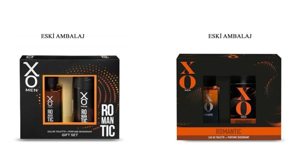Xo Romantic Set 100 ml Edt + 150 ml Deodorant Erkek Parfüm Seti Yeni