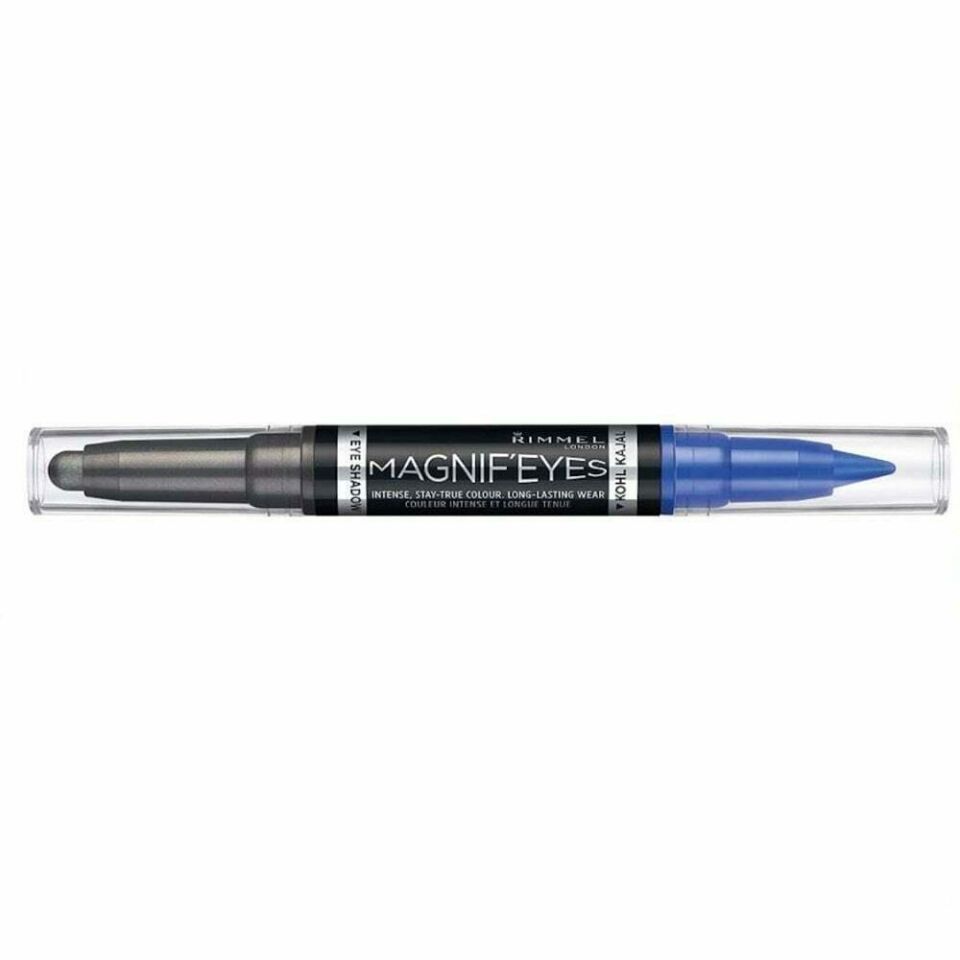 Rimmel London Göz Kalemi & Stick Göz Farı - Magnif Eyes 2in1 Shadow & Stick 004 Dark Side Of Blue