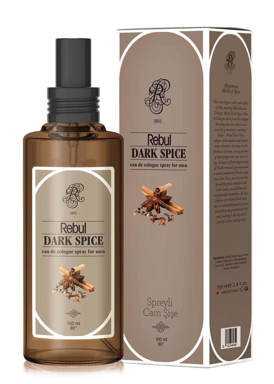 Rebul Kolonya 100 Ml Sprey Dark Spice