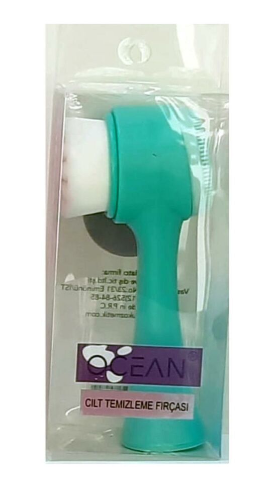 Ocean Çift Taraflı Cilt Ve Yüz Temizleme Fırçası