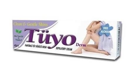 Tüyo Parfümlü Tüy Dökücü Krem 40g aloe vera