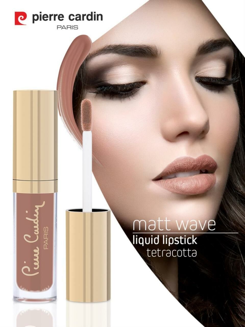11281 - Pierre Cardin Matt Wave Liquid Lipstick – Mat Likit Ruj – Terracotta