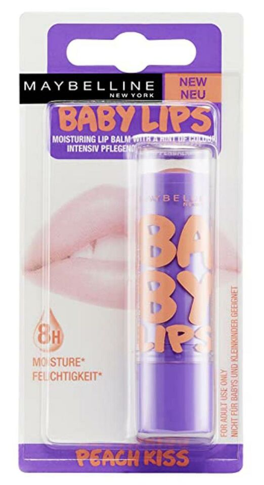 Maybelline Baby Lips Nemlendirici Dudak Balmı - Peach Kiss