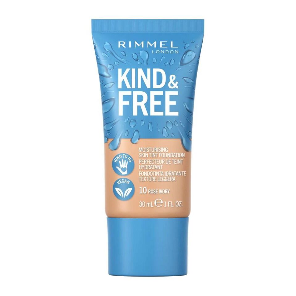 Rimmel London Kind Free Fondöten Rose Ivory No: 10