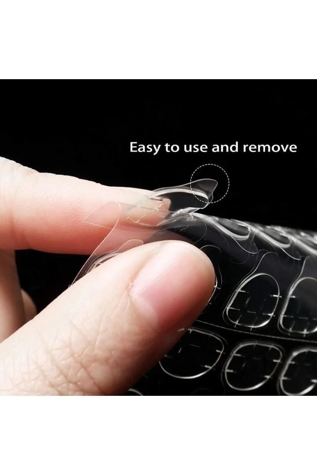 24 Adet Zararsız Tırnak Yapıştırıcı Bant - Tırnak Yapıştırma Bandı