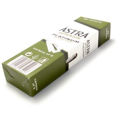 Astra Berber 20X5 Bütün Jilet 100 Adet Kartela PLATUNUM