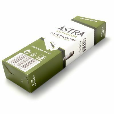 Astra Berber 20X5 Bütün Jilet 100 Adet Kartela PLATUNUM