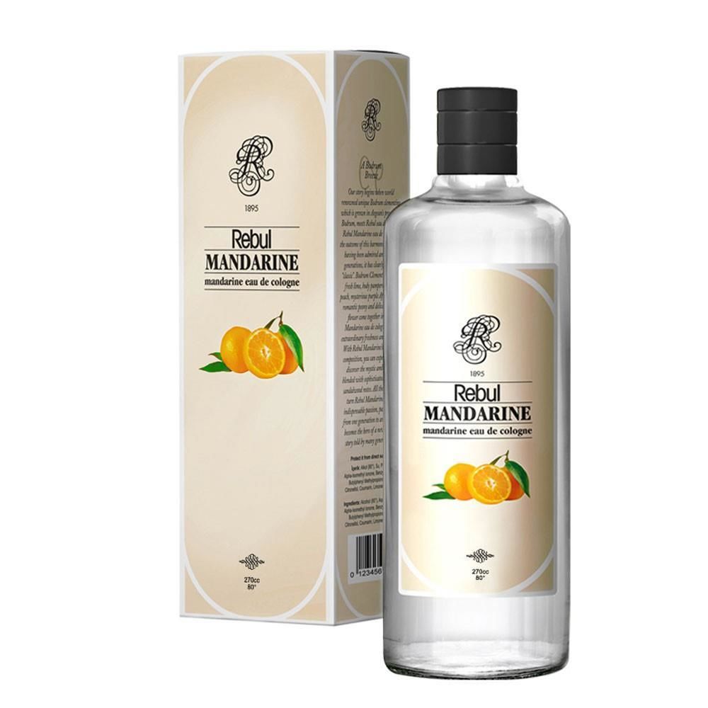 Rebul 270 Ml Kolonya Cam Şişe Mandarine