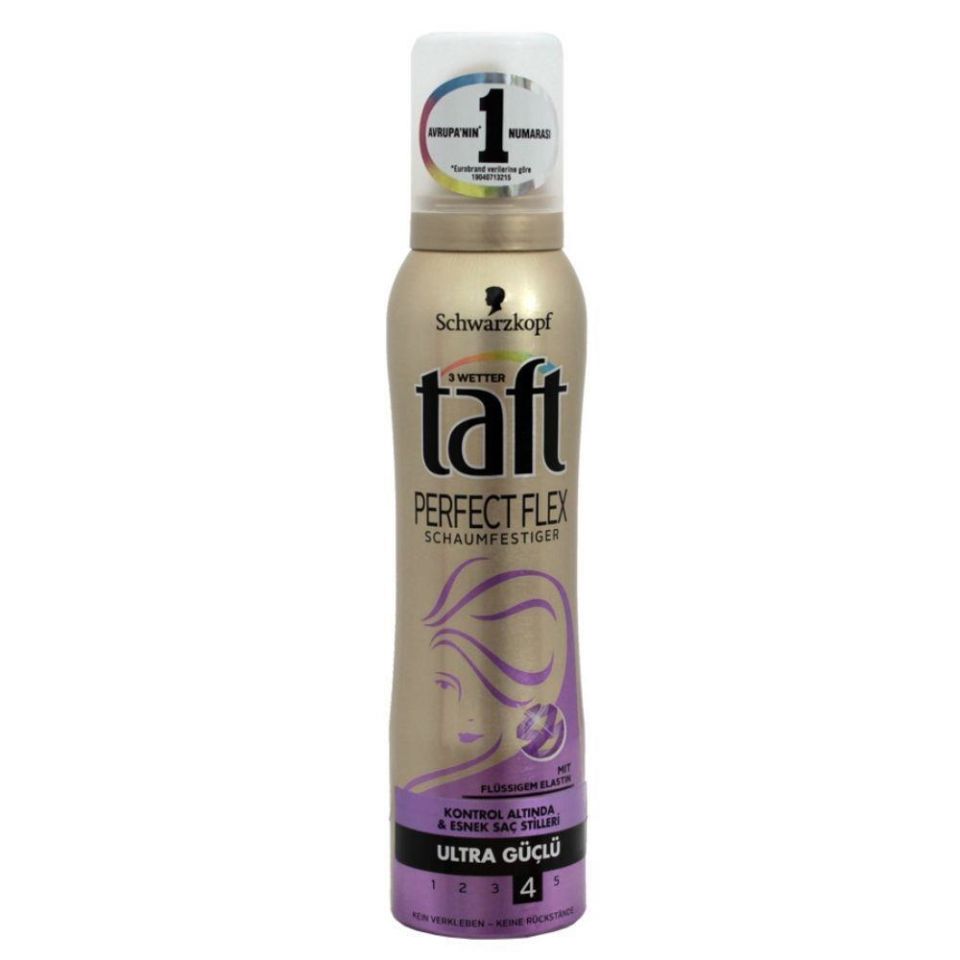 Taft Saç Köpüğü 04 Ultra Esnek Güç 150 Ml