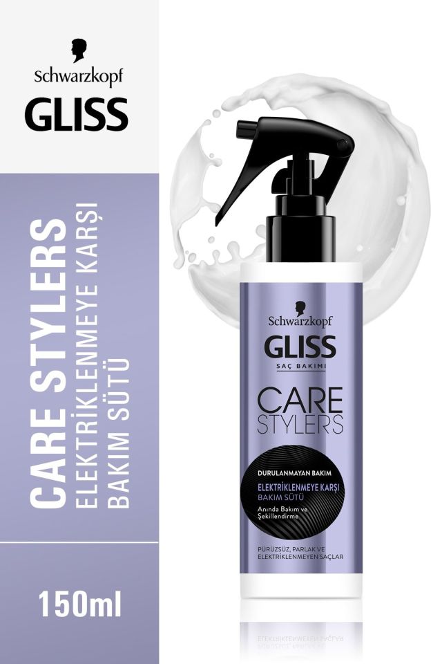 Gliss Elektriklenmeye Karşı Bakım Sütü 150 Ml Sprey