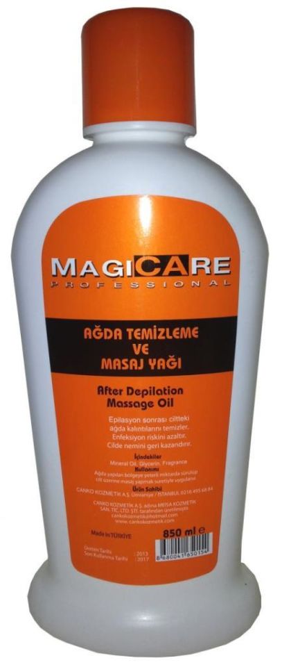 Magicare Ağda Temizleme ve Masaj Yağı 850 ml