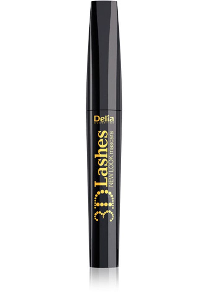 Delia Maskara New Look 3D Kirpikler Siyah 12 ml Silikon Fırça
