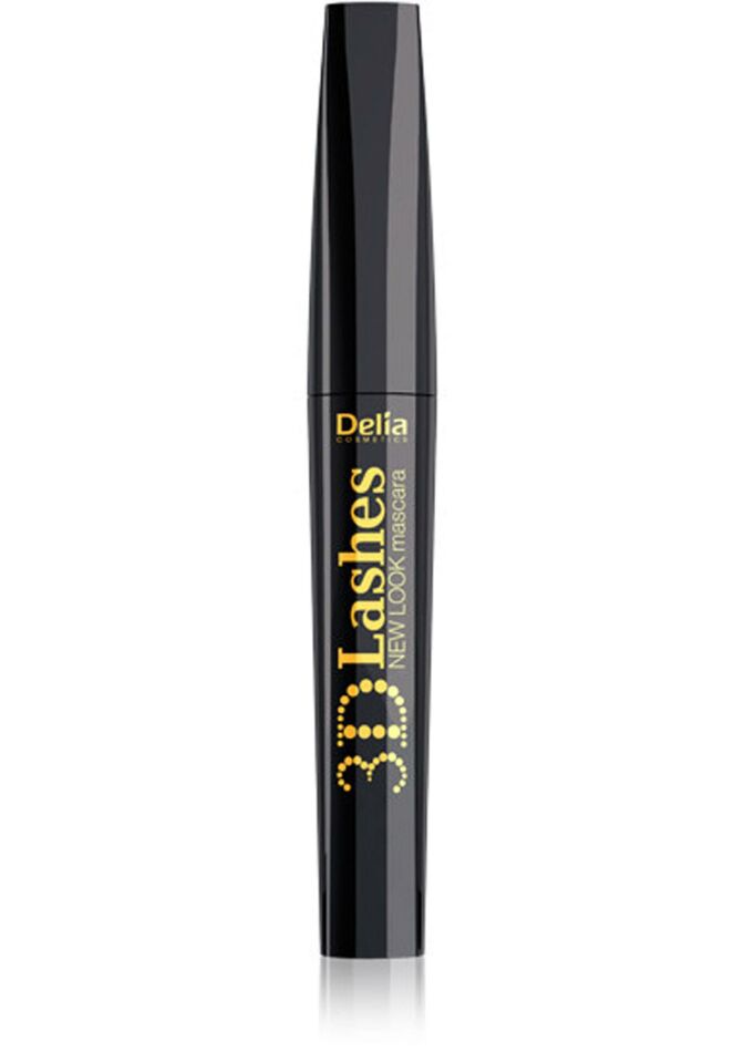 Delia Maskara New Look 3D Kirpikler Siyah 12 ml Silikon Fırça