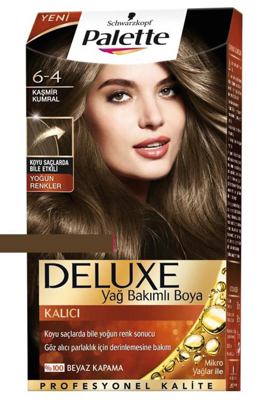 Palette Deluxe Saç Boyası 6.4 Kaşmir Kumral