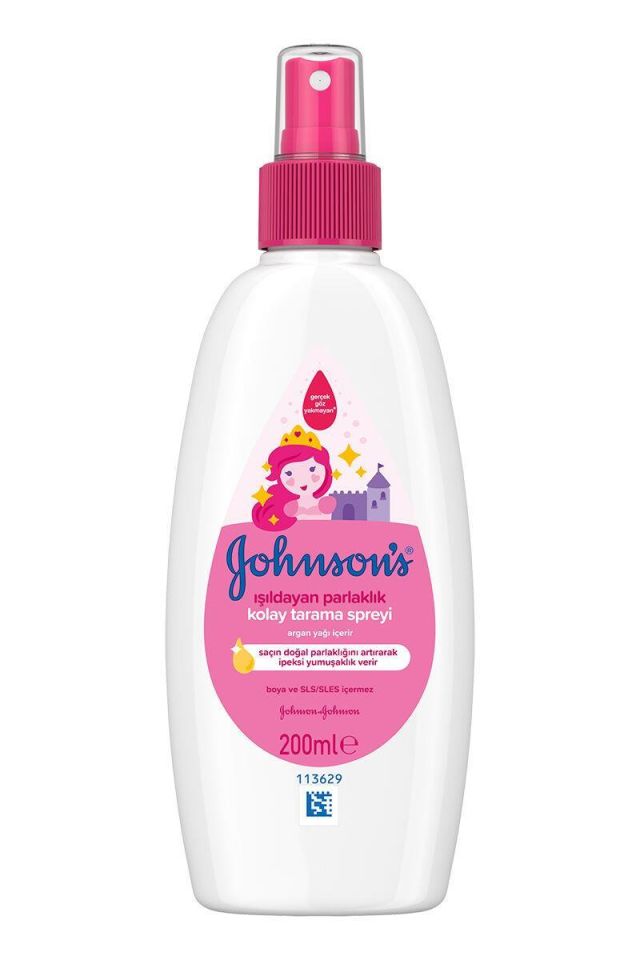 Johnsons Baby Kolay Tarama Spreyi 200 Ml Işıldayan Palaklık