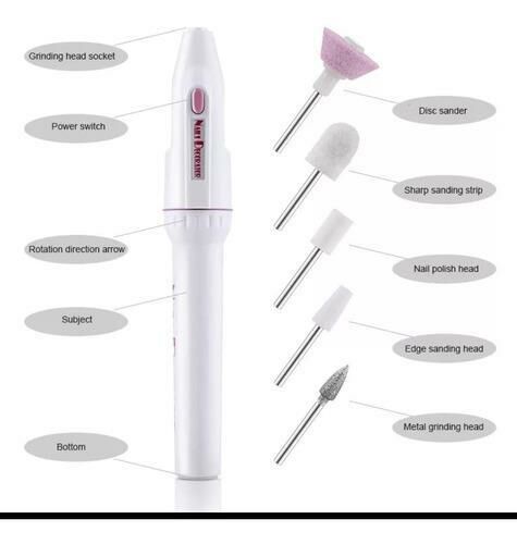 Manikür ve Pedikür Makinesi Pilli