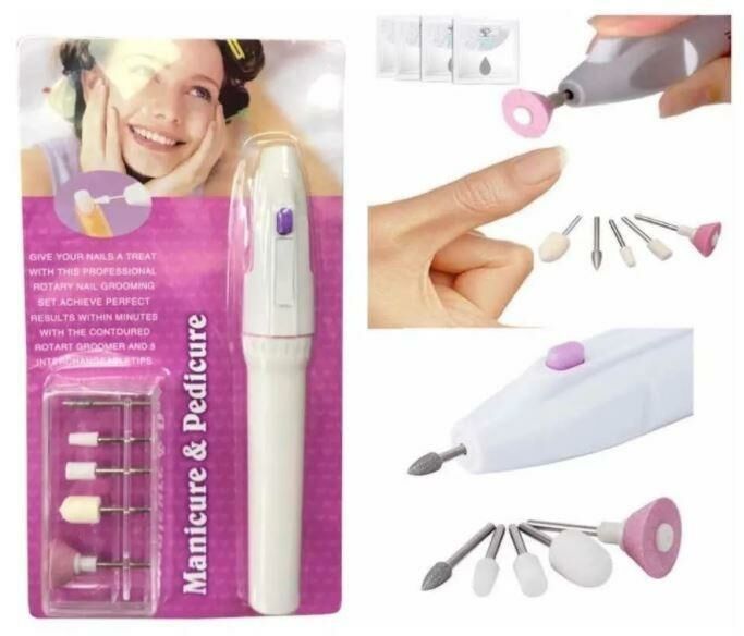 Manikür ve Pedikür Makinesi Pilli