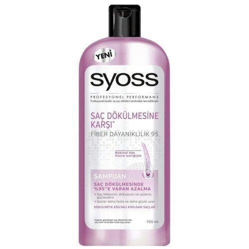 Syoss Şampuan 700 Ml Saç Dökülmesine Karşı Fiber