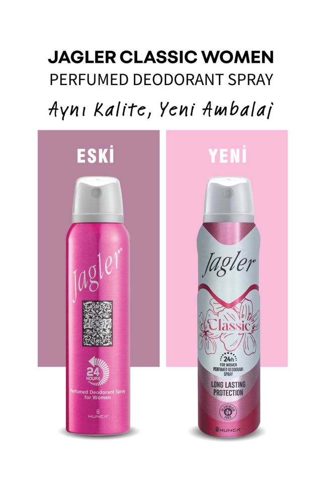 Yeni Jagler Deodorant Bayan 150 Ml