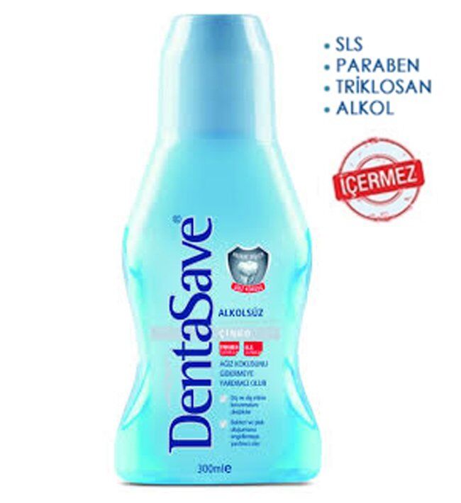 DentaSave Gargara Çinko Ağız Çalkalama Suyu 300 Ml