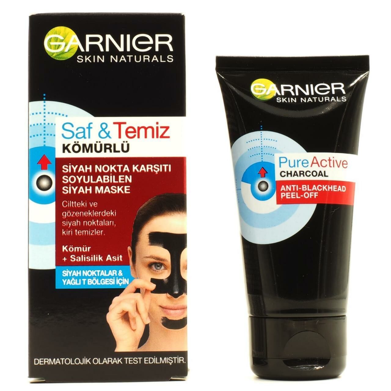 Garnier Saf Temiz Kömürlü Siyah Nokta Karşıtı Soyulabilen Maske 50ml