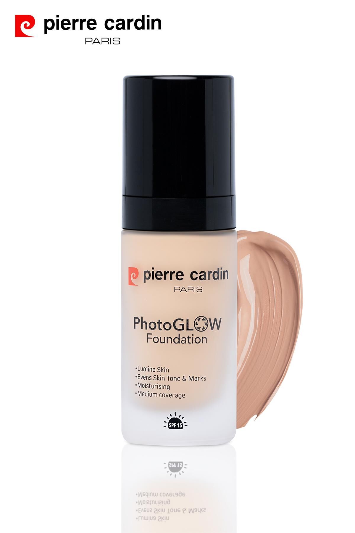 12221 Pierre CardinPierre Cardin Photoglow Aydınlık Veren Fondöten Light 301 Skin with Neutral
