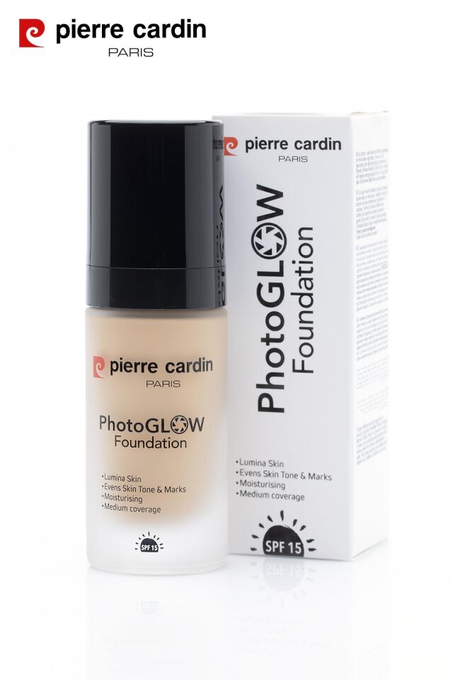 12221 Pierre CardinPierre Cardin Photoglow Aydınlık Veren Fondöten Light 301 Skin with Neutral