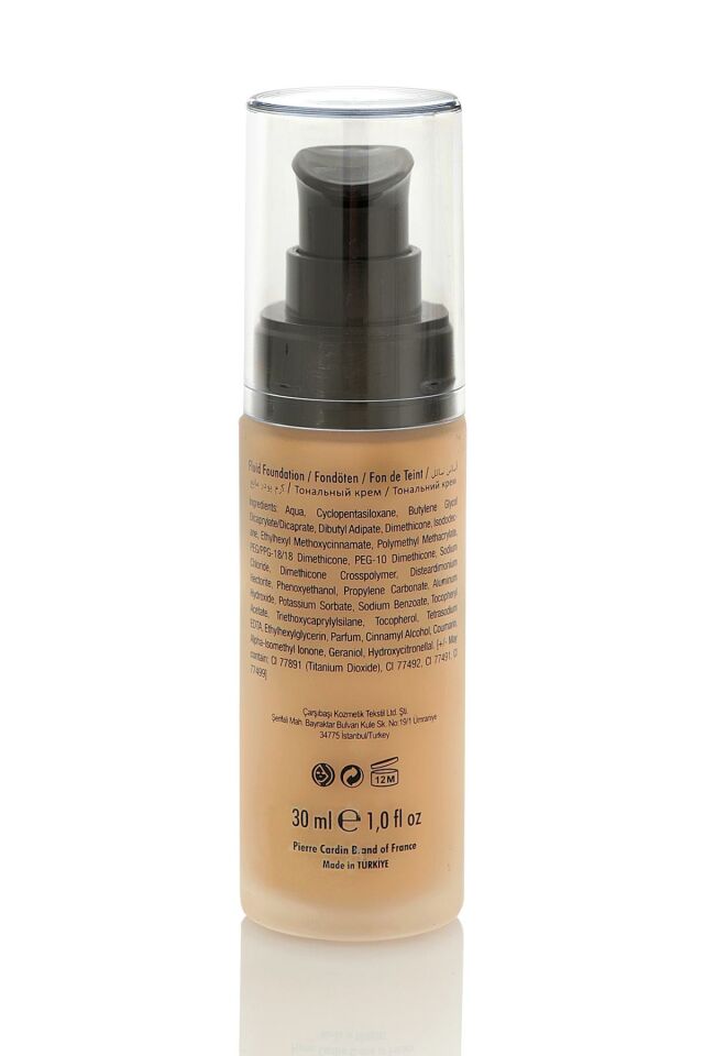 12203 Pierre Cardin Chiffon Touch Mat Görünüm Veren Fondöten - Light 402