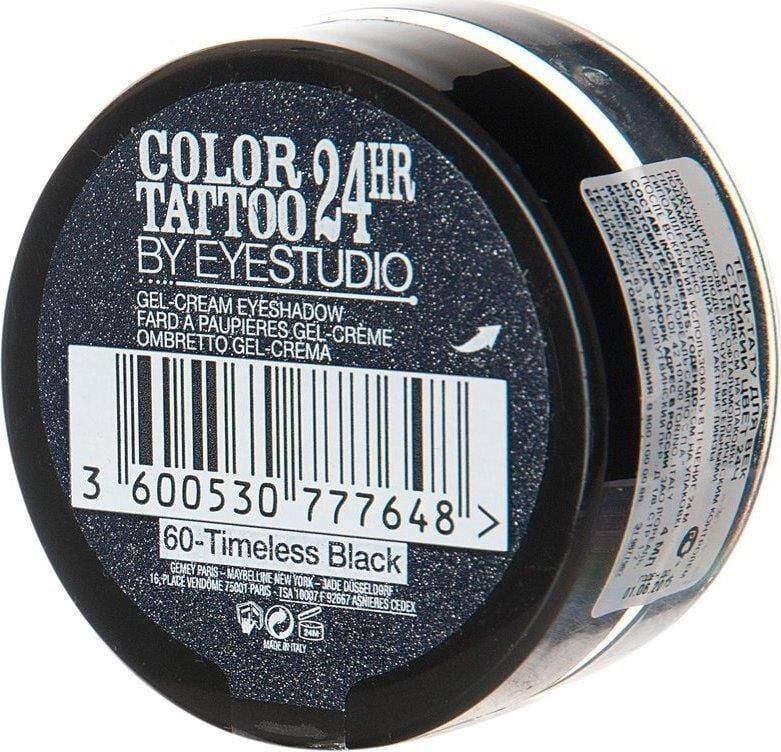 Maybelline Color Tattoo 24H Göz Farı 60 Siyah