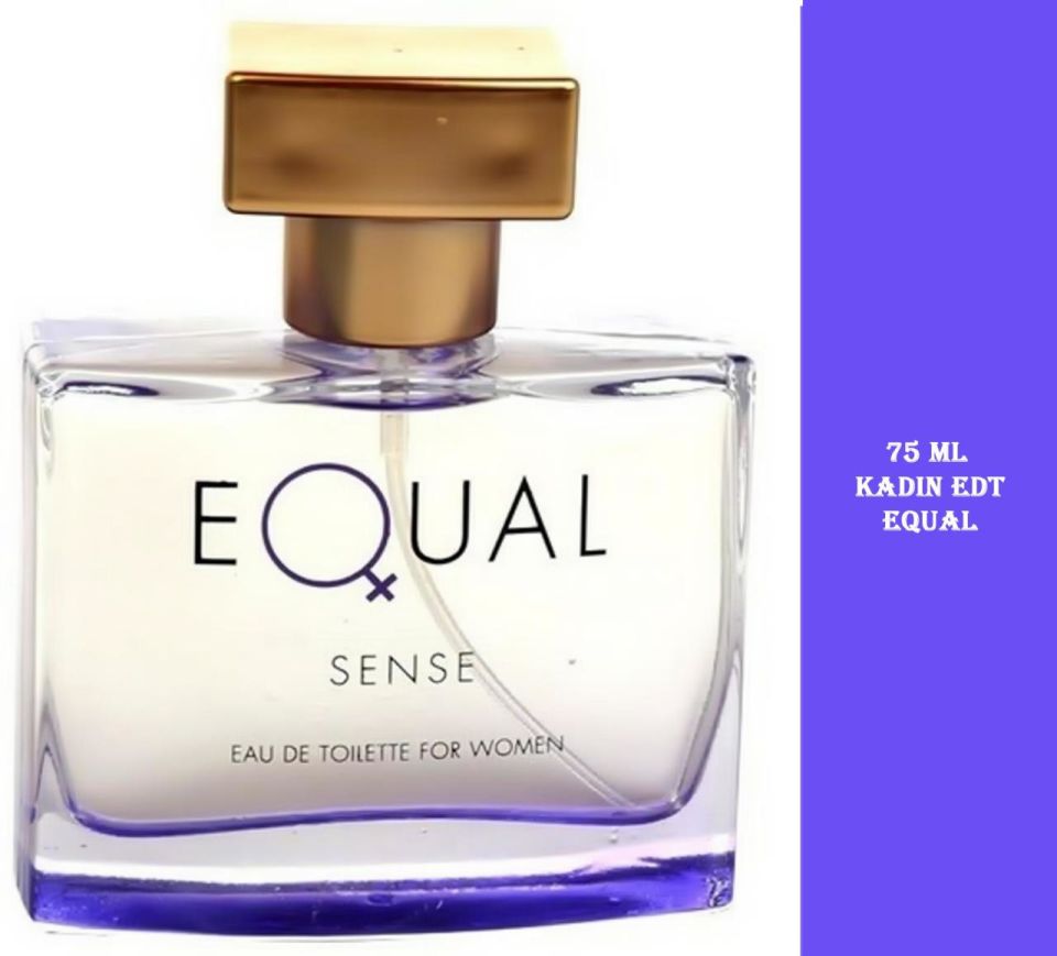 Equal Sense Edt 75 ml Bayan Parfüm dış kutusu yok