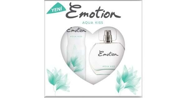 Emotion Aqua Kiss Set Edt 50 ml + 150 ml Deodorant Kadın Parfüm