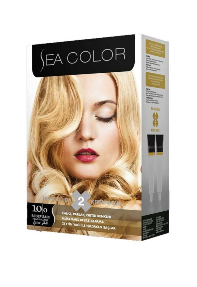 Sea Color Saç Boyası 10.0 Sedef Sarı