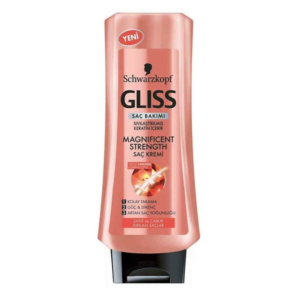 Gliss Magnificent Strenght Saç Kremi 360 ml