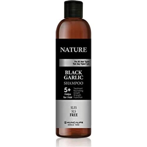 HuncaLife Nature Şampuan 350 Ml Black Garlic