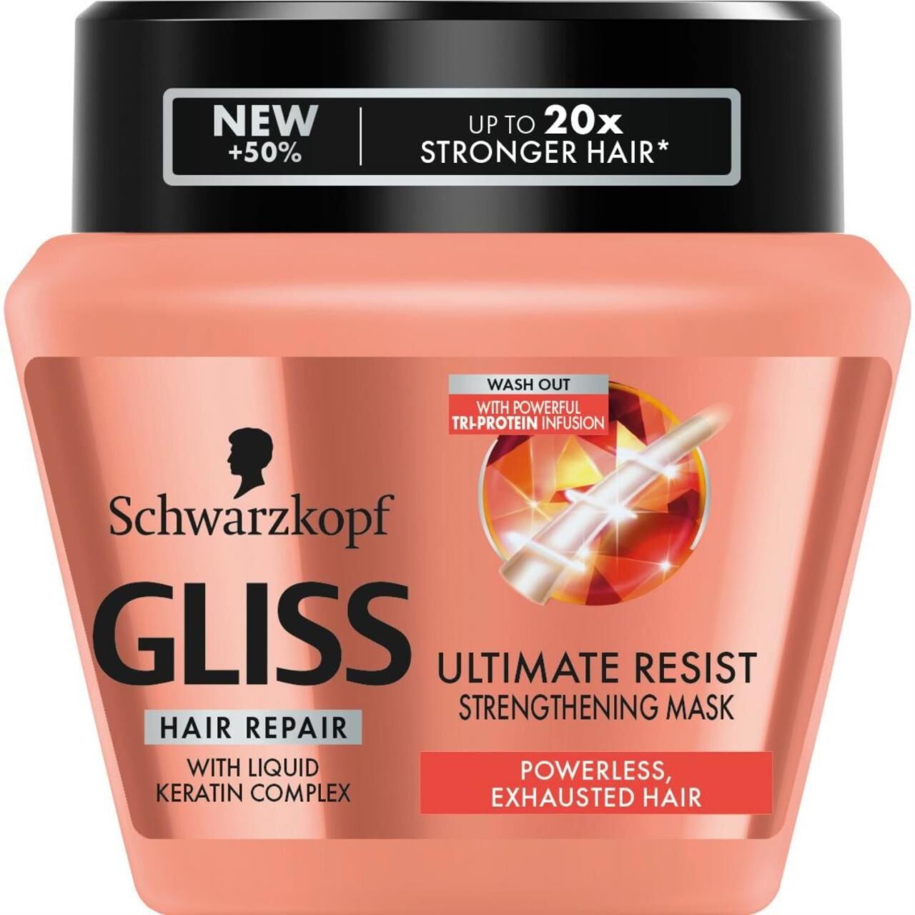 Gliss Magnificent Strenght Saç Maskesi 300 ml