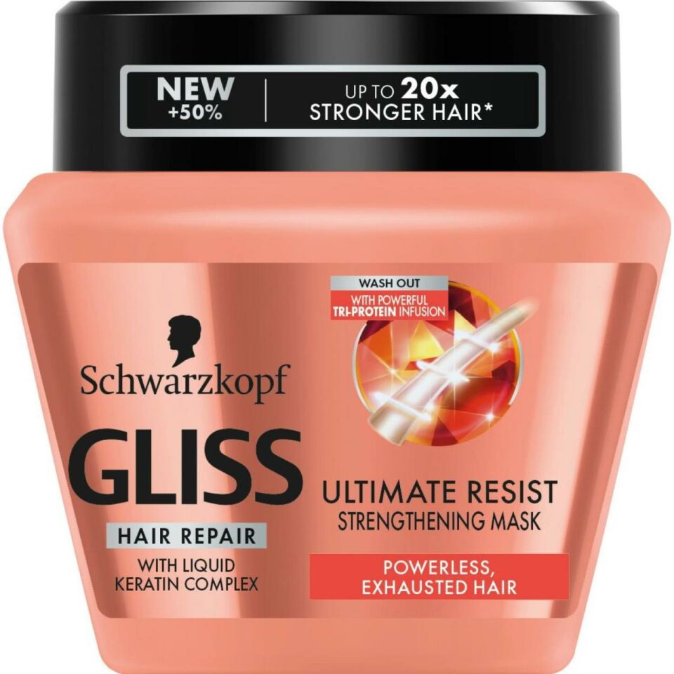 Gliss Magnificent Strenght Saç Maskesi 300 ml