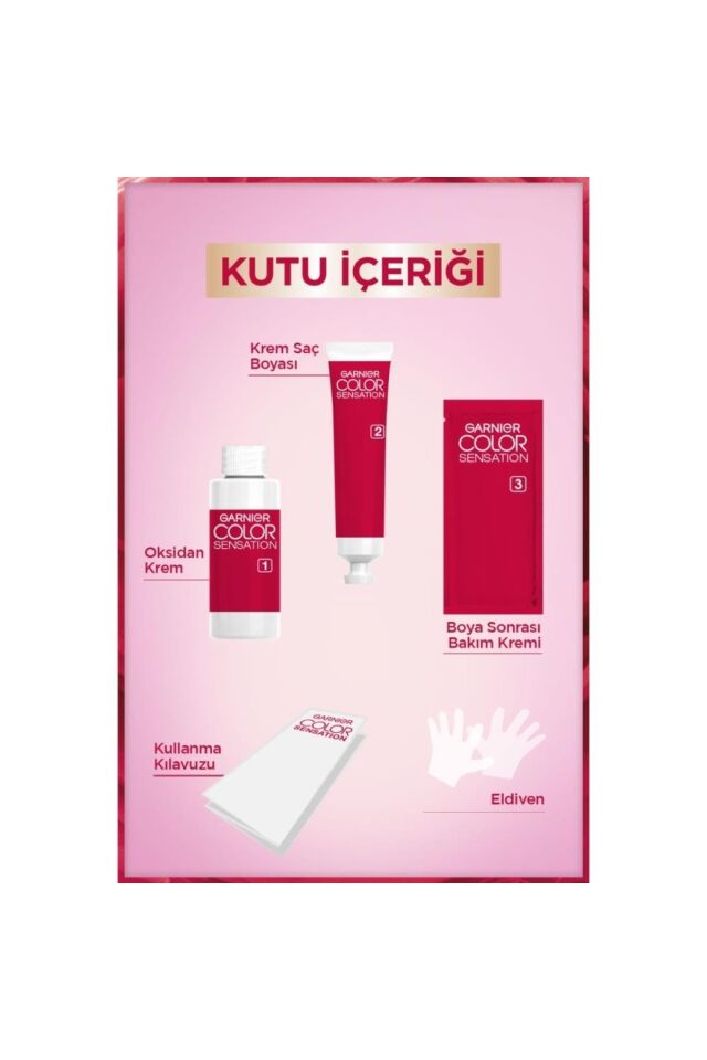 Garnier Çarpıcı Renkler 7.11 Küllü Kumral Saç Boyası