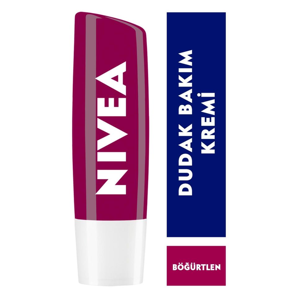 Nivea Lip Böğürtlen İçerikli Shine  Dudak Bakım Krem 4.8 g